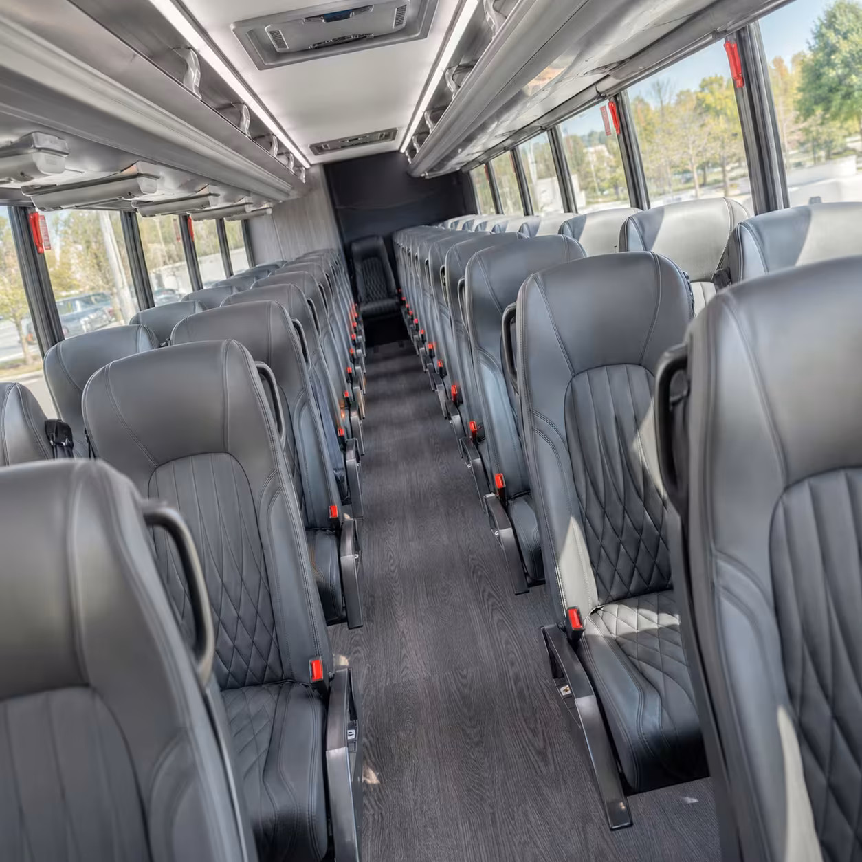 28 passenger minibus inside