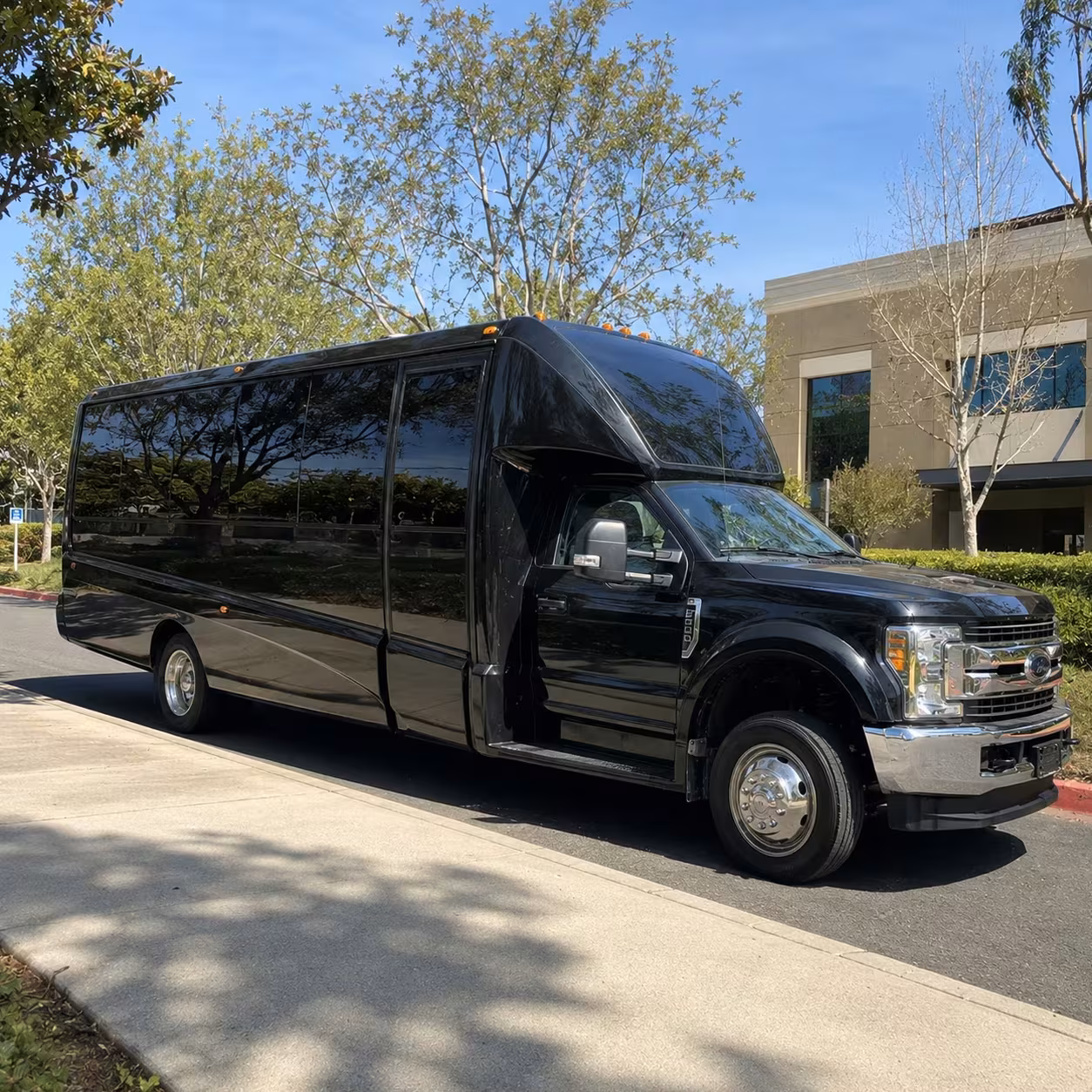 orange party bus and charter bus rentals to the hollywood bowl