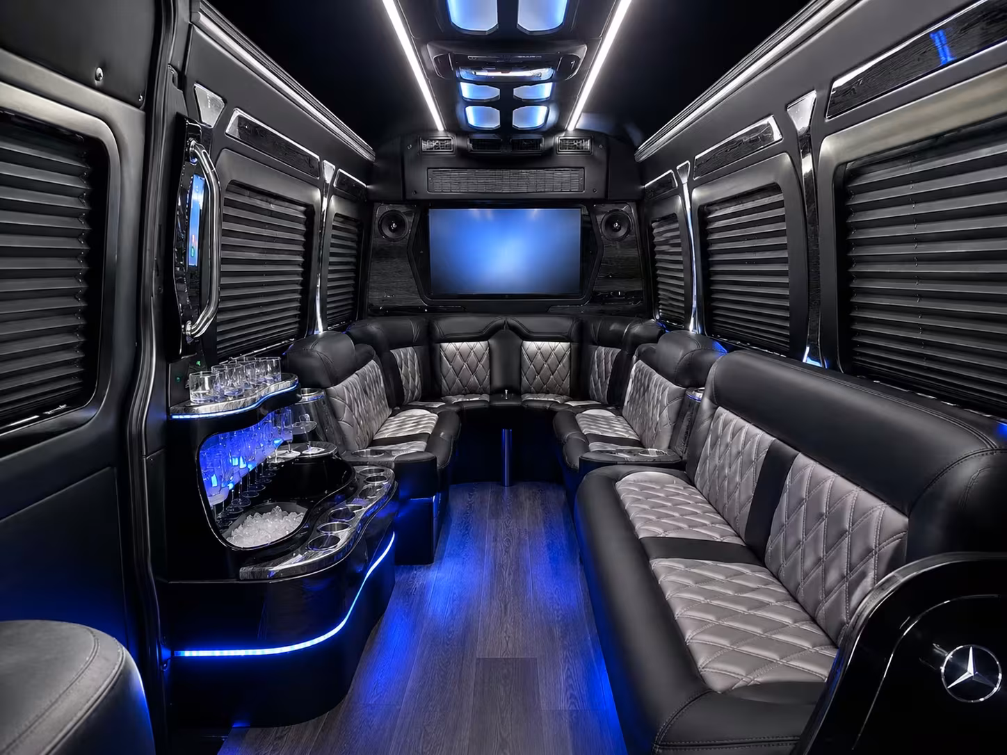 sprinter limousine inside