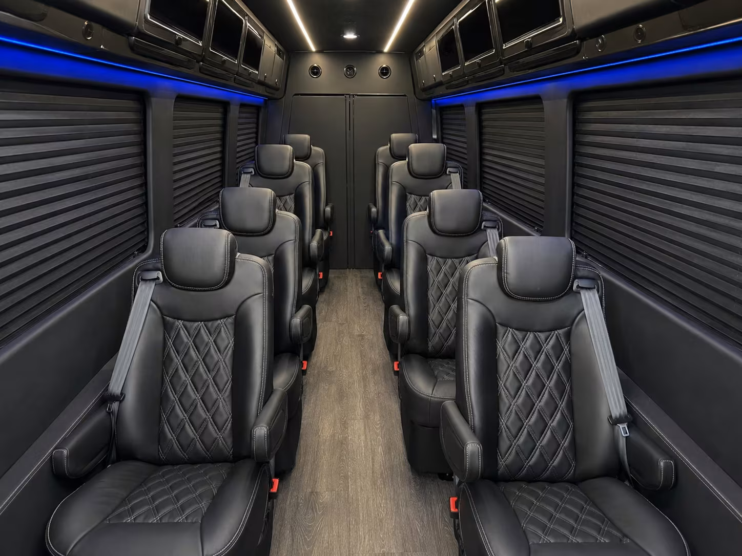 sprinter van with driver interior