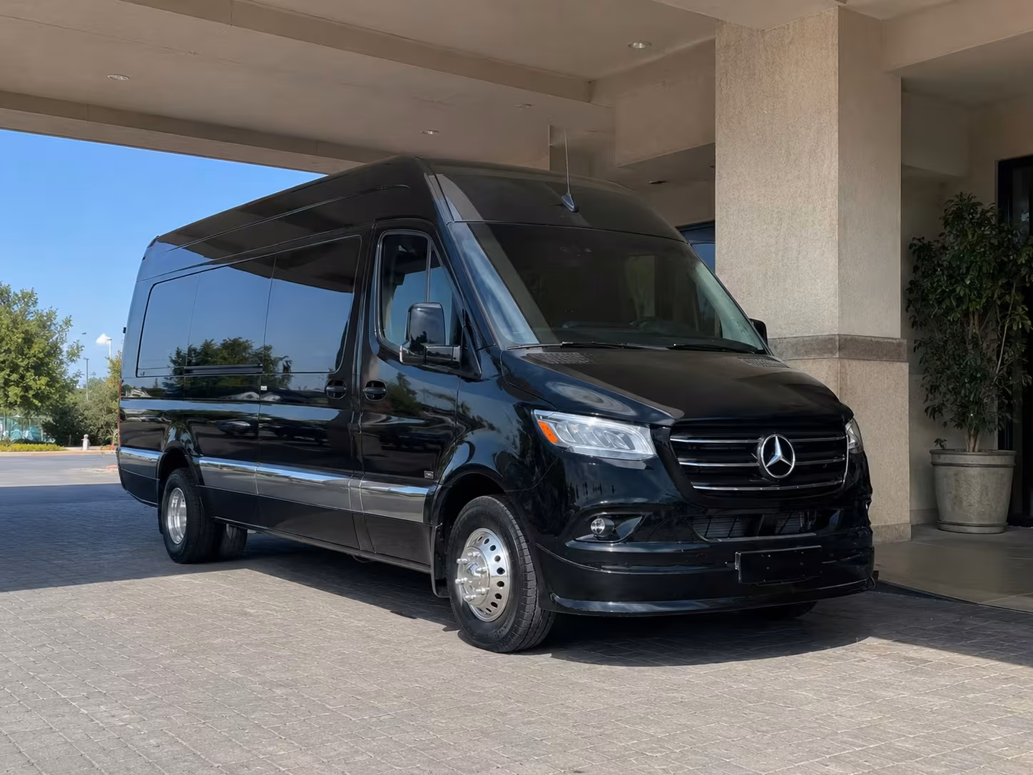 sprinter van with driver